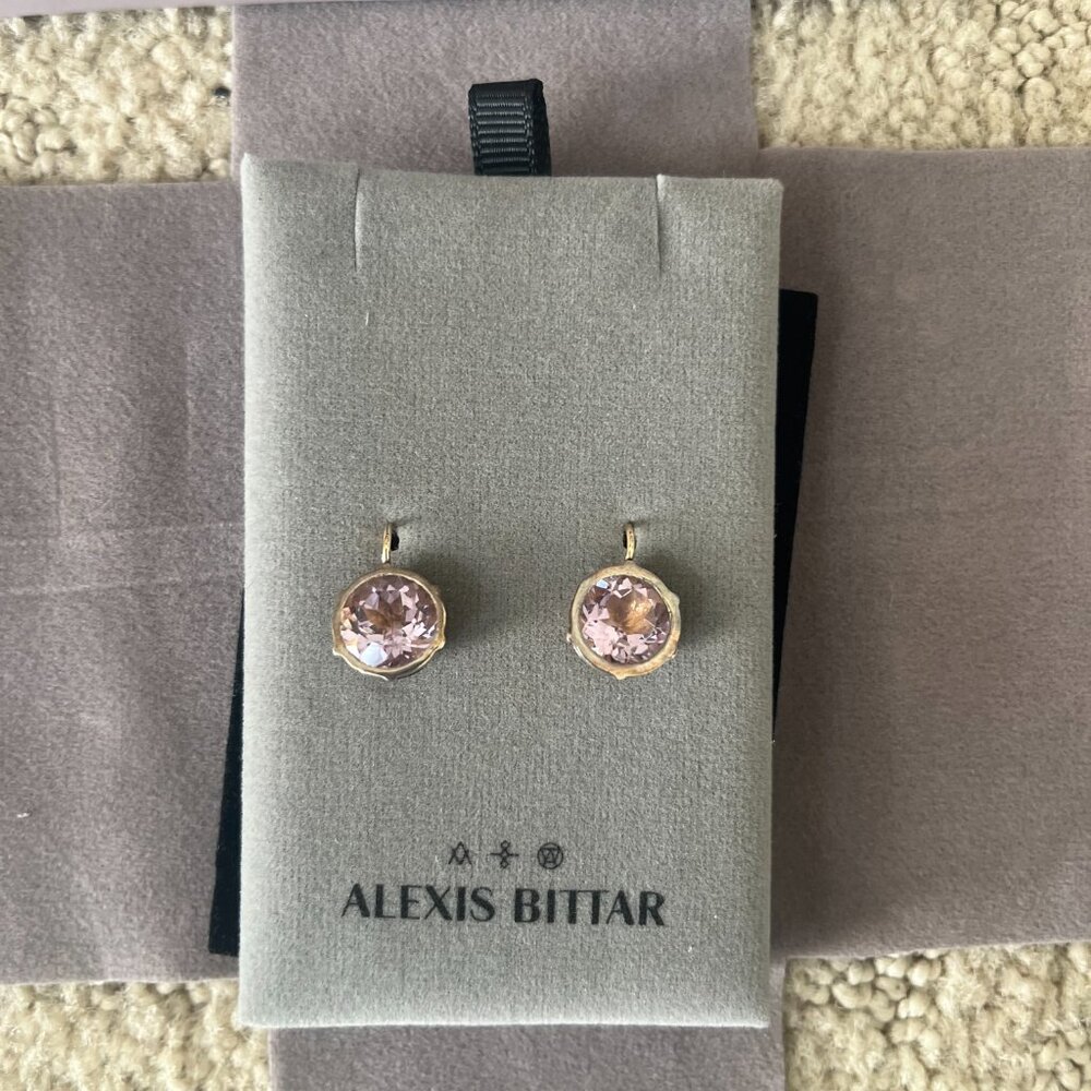 [BRAND NEW] Alexis Bittar Sorbet Silver Wire Drop Earrings